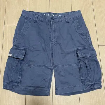 00s NAUTICA 네이비 카고 숏 팬츠 사이즈 30