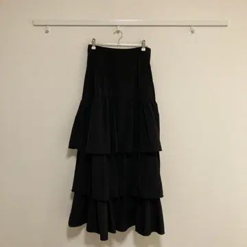 STYLEMAKER 블랙 플레어 스커트 M 사이즈