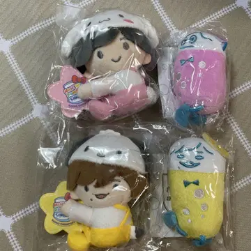 나니와 단시 산리오 콜라보 나니와노니와 봉제 인형 세트