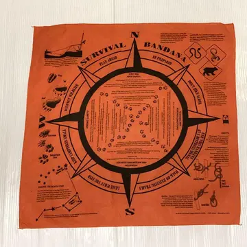 NOS 00s SURVIVAL BANDANA 서바이벌 반다나