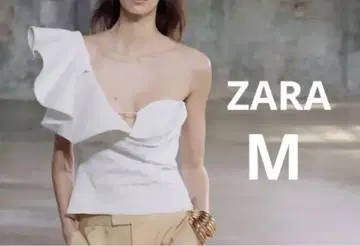 ZARA 자라 볼륨 프릴 ZW 탑
