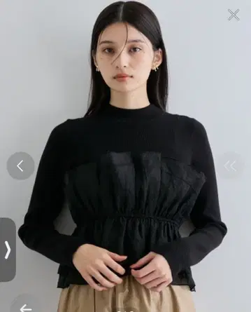 뷔스티에 도킹 니트 VIS
