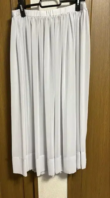 개더 롱 스커트