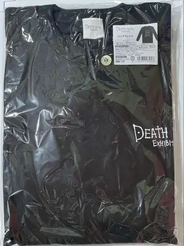 데스노트 전시회 DEATHNOTE 롱 티셔츠