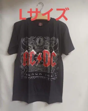 밴드 티셔츠 ACDC 에이전시 L 사이즈