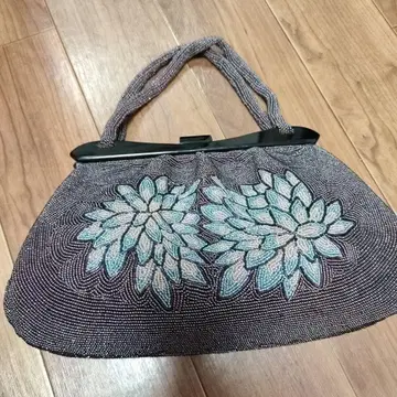 일본 의류 비즈 백 쇼와 레트로 고라쿠
