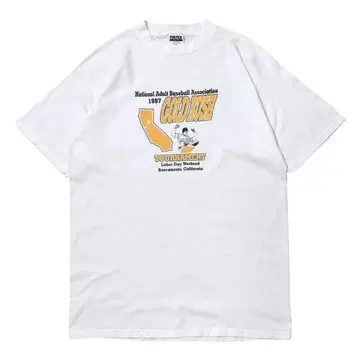 90s 빈티지 티셔츠 USA 캘리포니아 1997년 Tultex