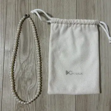 cadeaux 카도 신존 shinzone 펄 목걸이