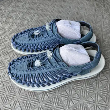 KEEN UNEEK 유니크 24.5cm 블루 샌들
