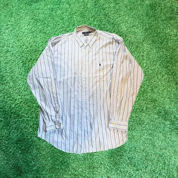 Ralph Lauren 스트라이프 셔츠 2XL 블루