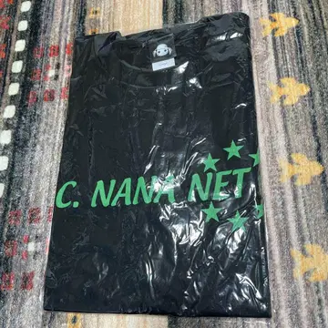 C. NANA NET 블랙 티셔츠 L 사이즈