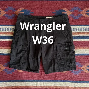 랭글러 Wrangler 카고 숏팬츠 하프 팬츠 W 36