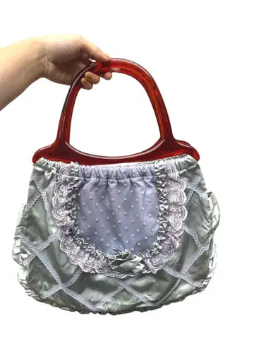 레이스 빈티지 핸드백