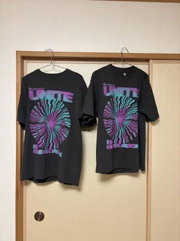B'z UNITE #02 ONE OK ROCK 콜라보 T셔츠 2매 세트