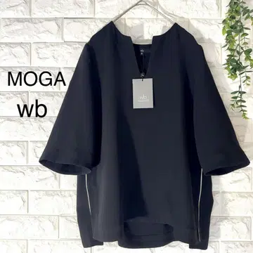 새상품 MOGA wb 블라우스 모가wb  실크 100% 비기 더블비