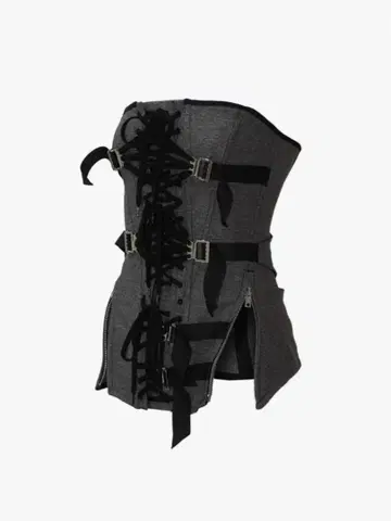 theredthread S burlesque corset gray