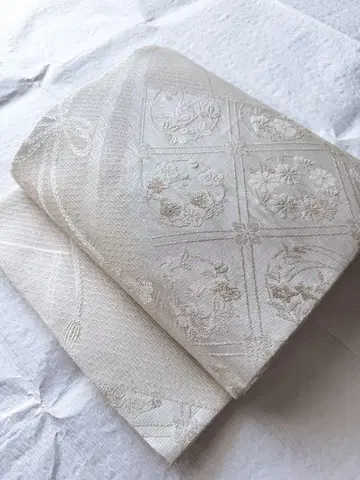 순수 실크 여름 오비 후쿠로 오비 명주 당직 사계절 화수국