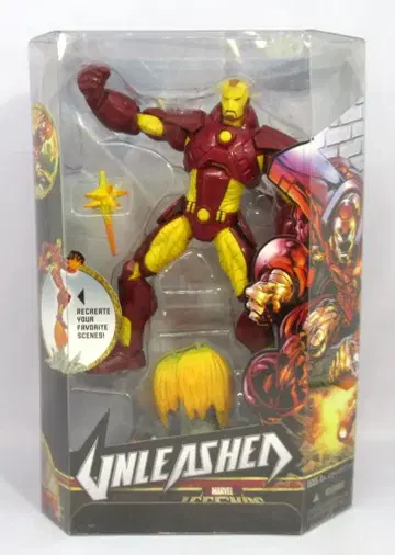 HASBRO UNLEASHED IRON MAN 8인치