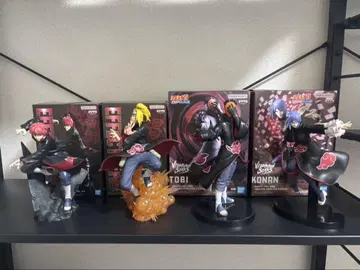 NARUTO 아카츠키 피규어 세트 데이다라 사소리 코난 토비