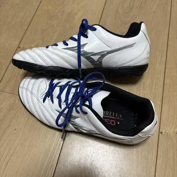 모나르시다 네오 22.5 미즈노 축구 트레이닝 신발 신발끈