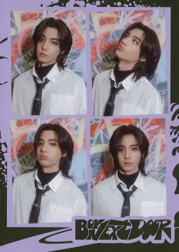 BOYNEXTDOOR LEEHAN HOW? 4CUT PHOTO