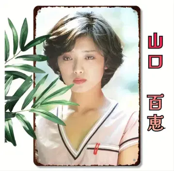 야마구치 모모에 (Type.B) / 양철 간판