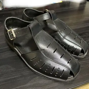 [ vintage ] 체코군 구르카 샌들 밀리터리 가죽 샌들 26cm