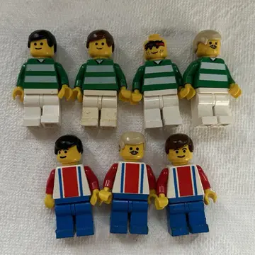 레고 축구 선수 7체 미니 피겨 축구 스타디움 LEGO