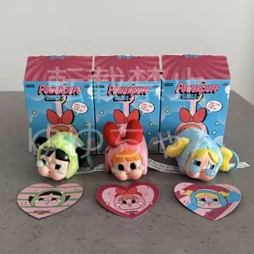 CRYBABY 파워퍼프걸 키링 CRYBABY POPMART