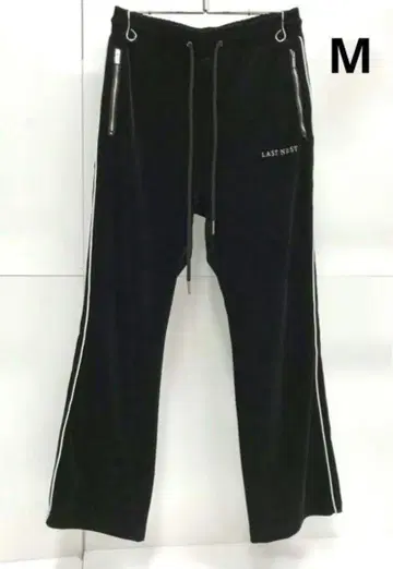 LAST NEST VELOUR EMB 트랙 PANTS M 사이즈