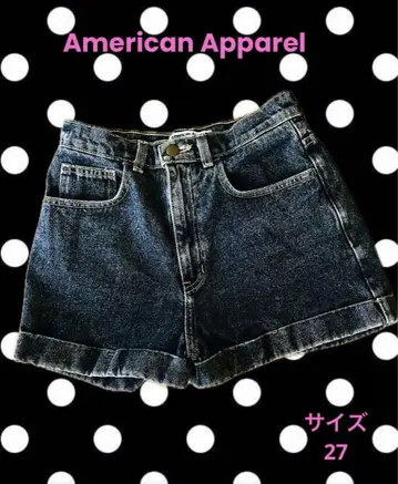 American Apparel 아메리칸 어패럴 데님 숏팬츠 27