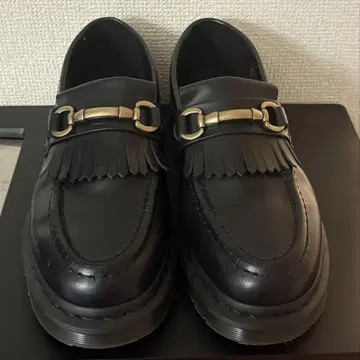 닥터 마틴 Adrian Snaffle 블랙 로퍼 UK4