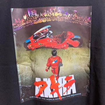 AKIRA 아키라 티셔츠 XL 블랙 카네다 네오 도쿄