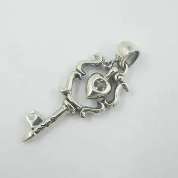 하트 다이아 키 열쇠 펜던트 탑 실버 925 참