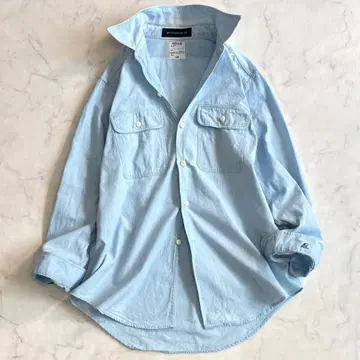 매디슨 블루 HAMPTON CHAMBRAY SHIRT B 자수 rf1