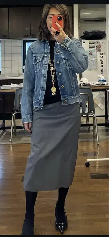 MADISON BLUE 타이트 스커트 미사용 새상품