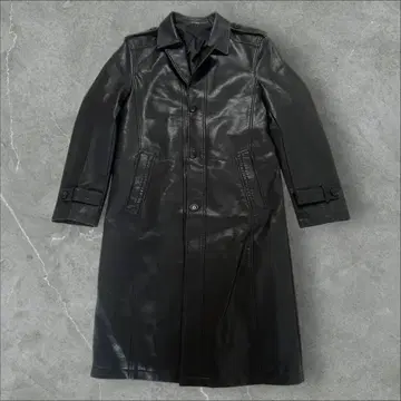 가랑젠 GELANGSEN 가죽 코트 3XL 빅 사이즈