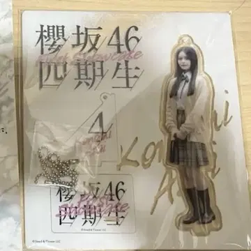 사쿠라자카46 4기생 공개 엽서 아크릴 스탠드 아사이 코노미