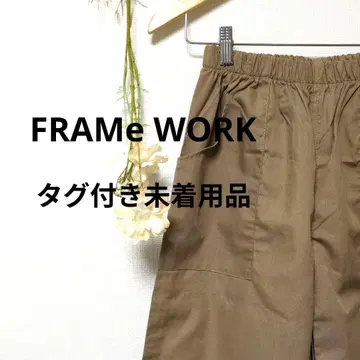 FRAMe WORK 프레임워크 팬츠 하의 무지 심플