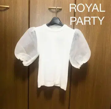 로얄 파티 ROYAL PARTY 티셔츠 벌룬 소매