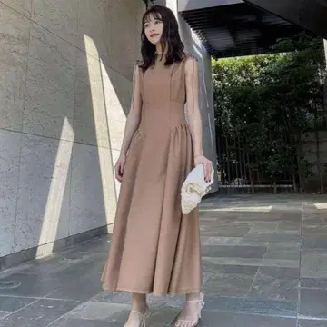 L'Or LAUBEBLANC 드로스트링 드레스