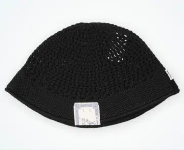 THE H.W.DOG &CO. KNIT HAT 블랙 BLACK