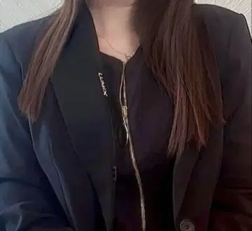 스텔라 맥카트니 네이비 반팔 원피스 지퍼