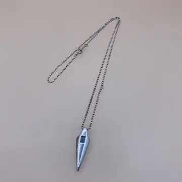 실버 925 뾰족한 펜던트 목걸이