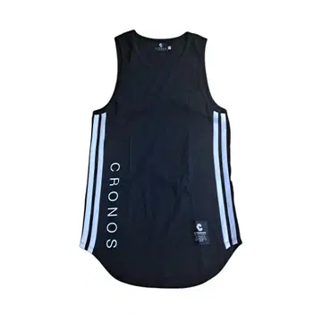 크로노스 CRONOS 탱크탑 블랙 스트라이프 S 사이즈