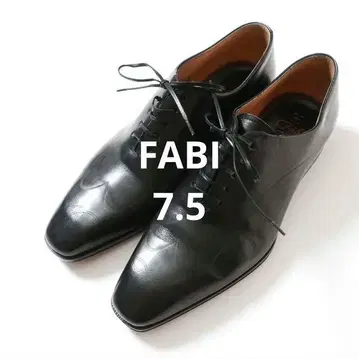 Fabi FABI 가죽 신발/가죽 신발 블랙 7 하프 (5503)igid