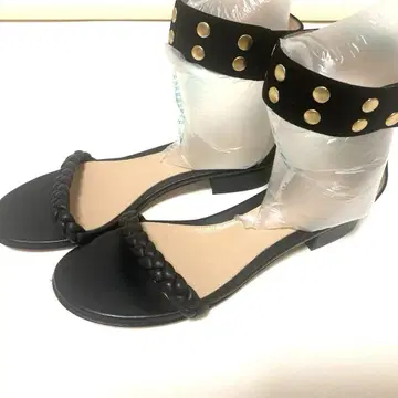 잔비토 로시 GIANVITO ROSSI 샌들 블랙 37