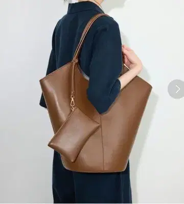 새상품 슬로브 이에나 브라운 토트백