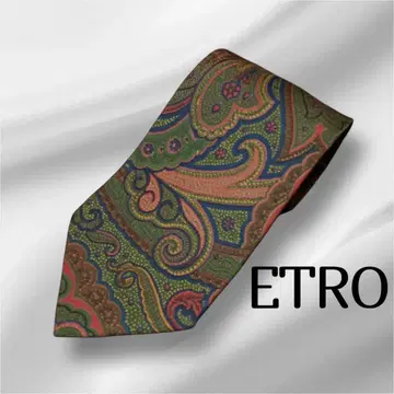 ETRO 페이즐리 무늬 넥타이