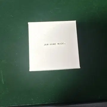 JAM HOME MADE 실버 후프 귀걸이 박스 포함